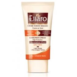  کرم ضد افتاب فاقد چربی رنگیSPF30 الارو ELLARO بژ ر